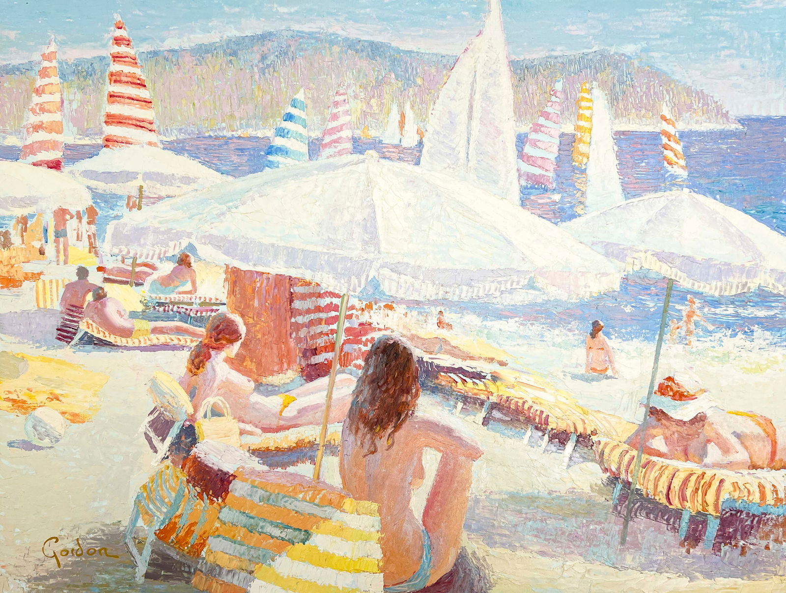 H. Gordon Wang - St. Tropez on the Beach (1 of 4)
