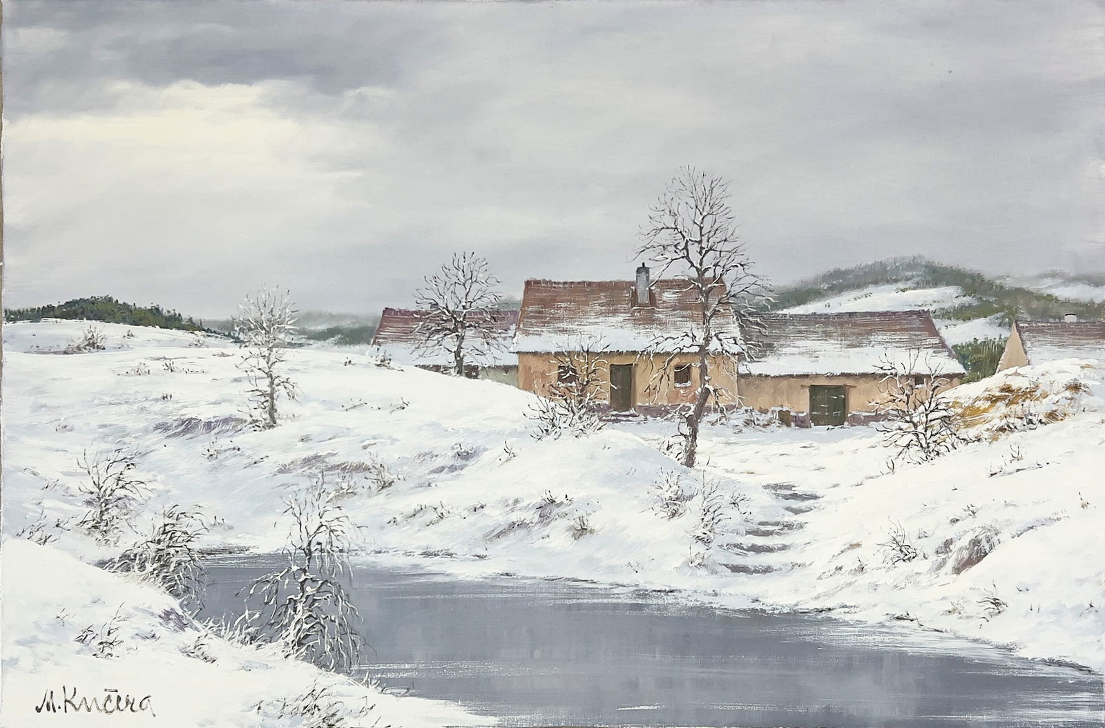 Miroslav Kucera - Untitled (winter landscape) (1 of 3)