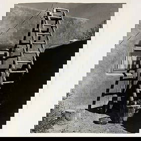 Todd Webb - Georgia O'Keeffe's House, Abiquiú, NM: Lot 29 Todd Webb American (1905-2000) Georgia O'Keeffe's House, Abiquiú, NM gelatin silver print signed verso and margin 10 x 8 inches unframed, mat dimensions: 20 x 16 Provenance: The Eugene and