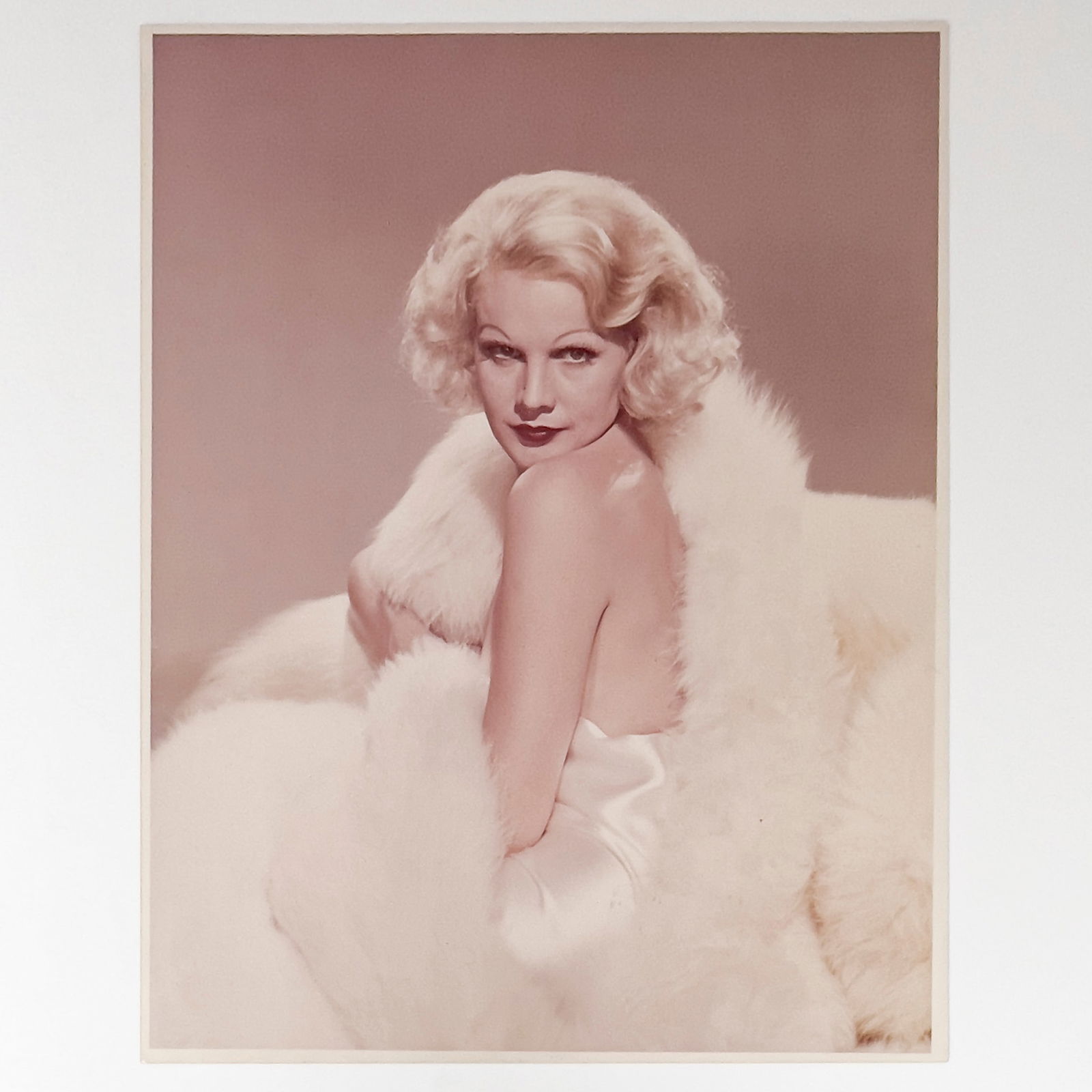 Philippe Halsman - Carole Lombard as Jean Harlow: Lot 93 Philippe Halsman American (1906-1979) Carole Lombard as Jean Harlow chromogenic print credit stamp verso 20 x 16 inches unframed Provenance: The Eugene and Dorothy Prakapas Estate