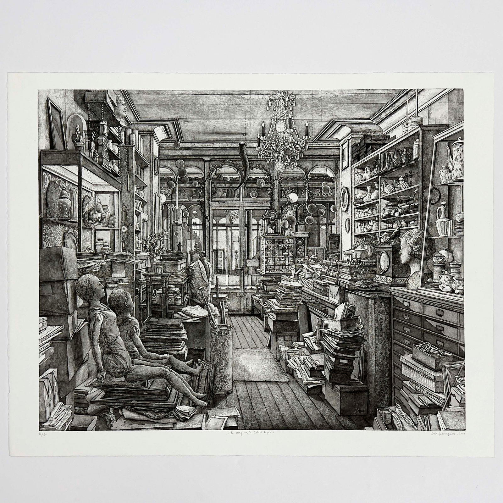 Erik Desmazières - Le Magasin de Robert Capia (F-F 205) (1 of 3)