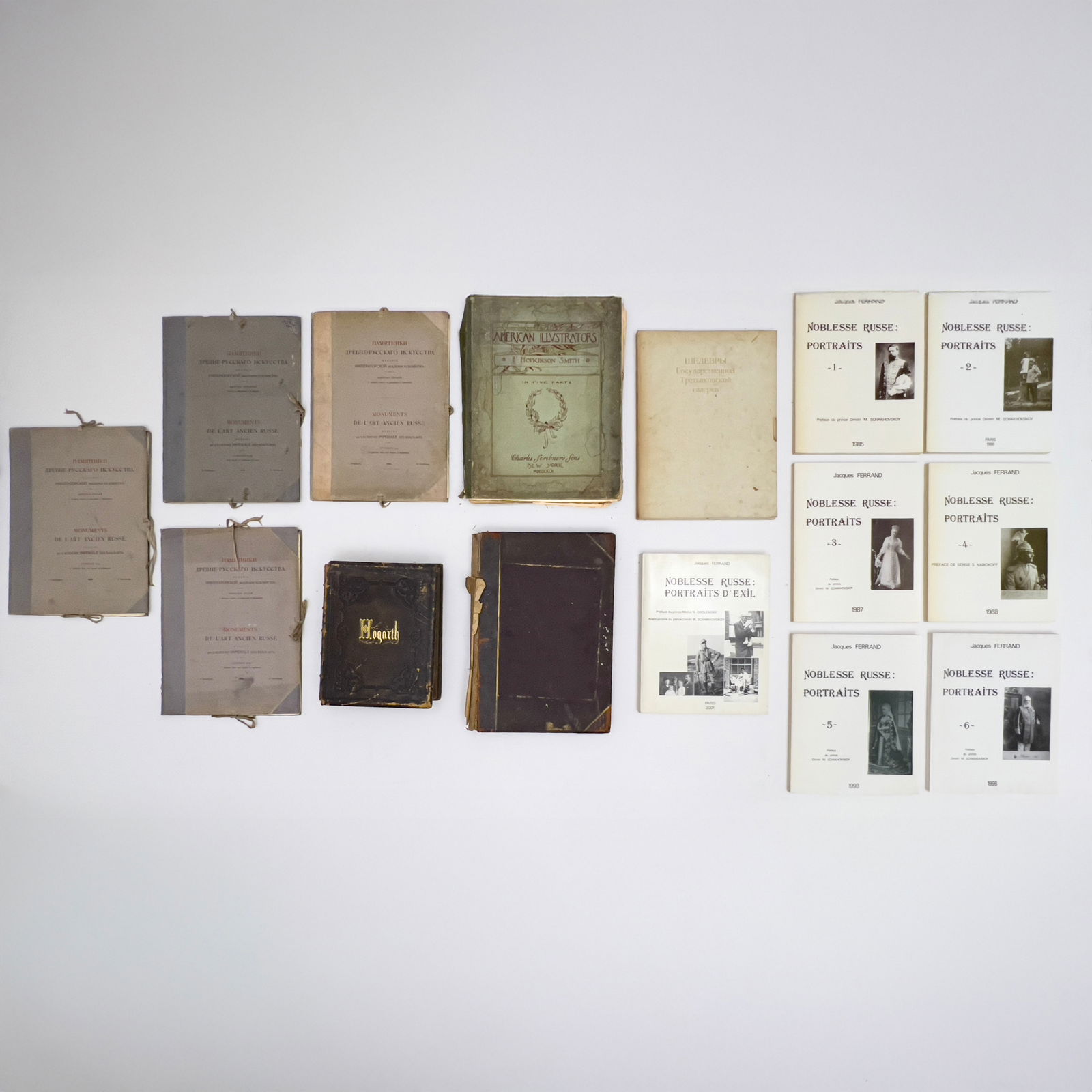 Antique Art Books, Group of 15 (1 of 3)