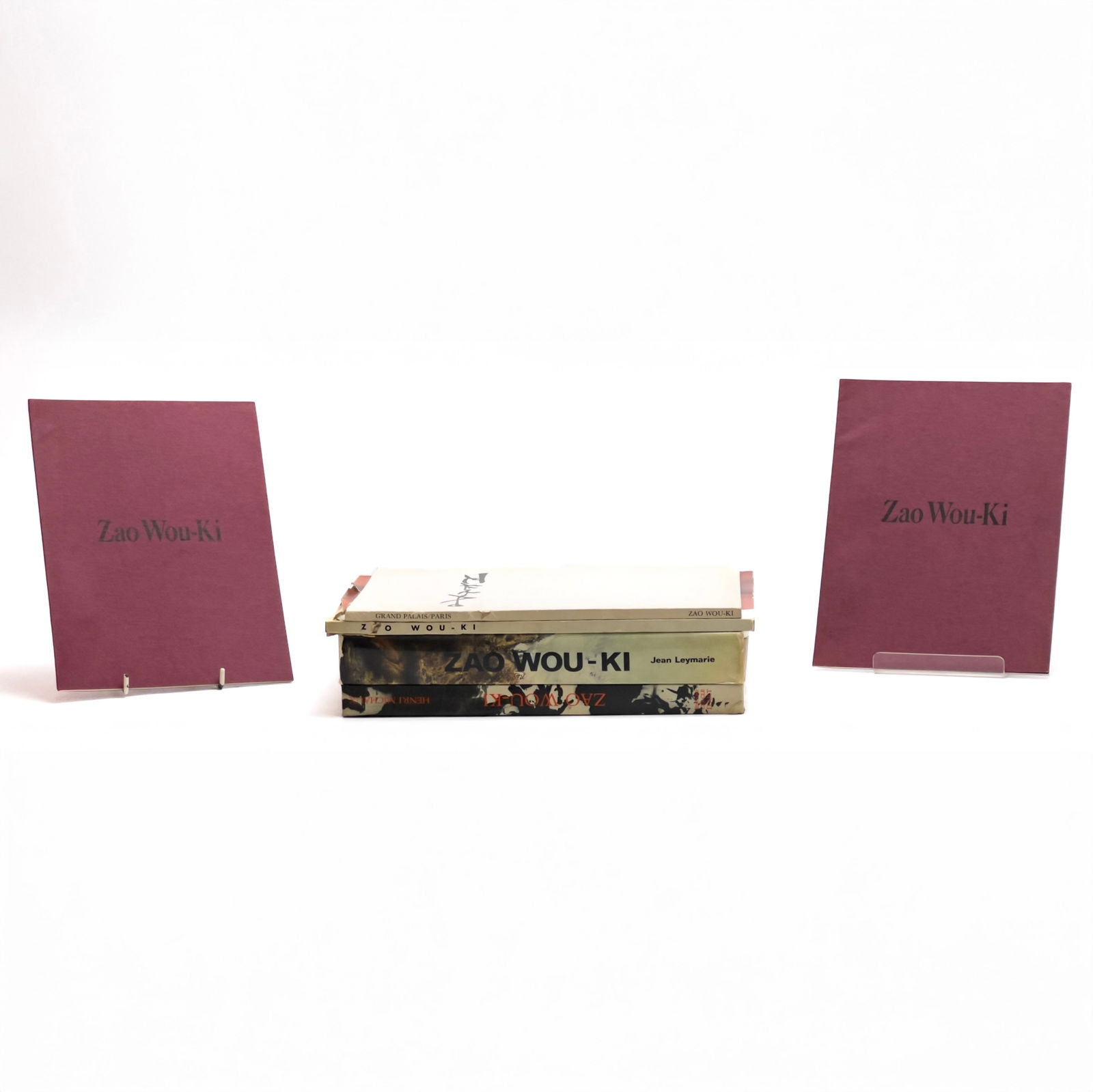 Zao Wou-Ki - Six Monographs (2 Signed) (1 of 4)