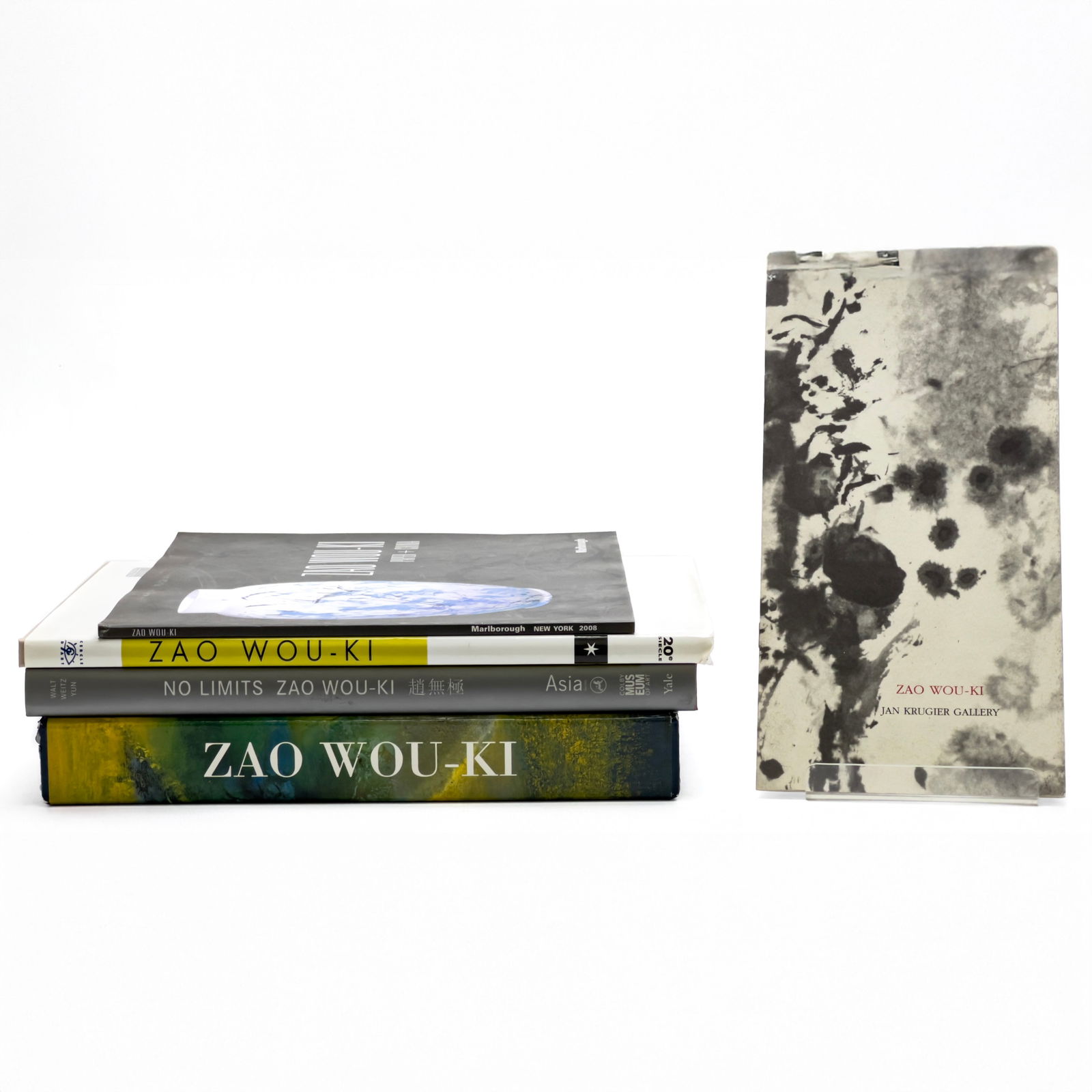 Zao Wou-Ki - Five Monographs (2 Signed) (1 of 3)