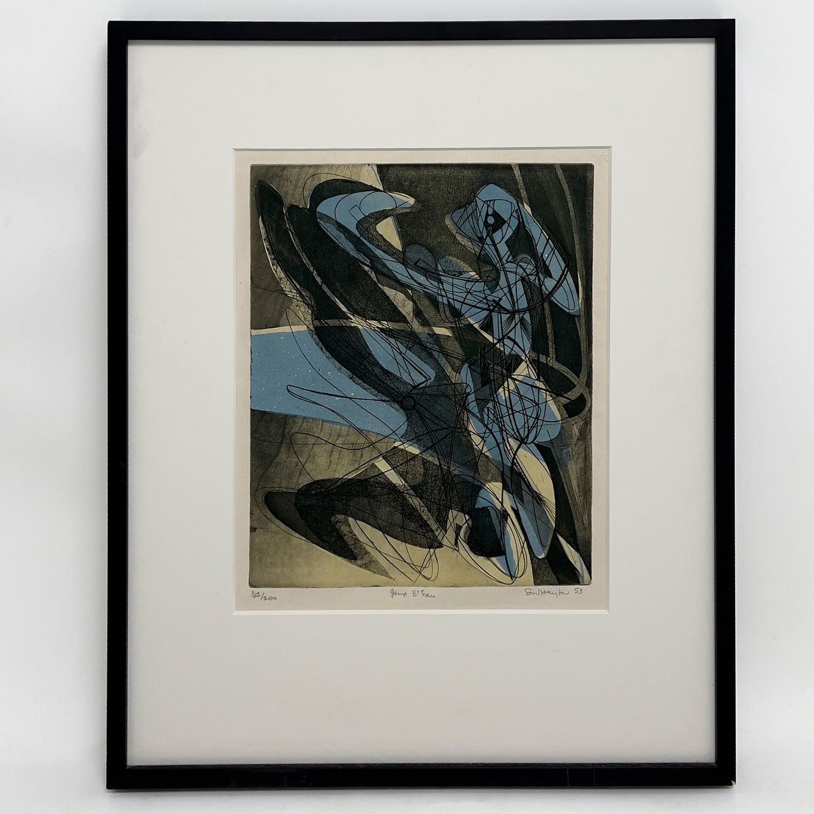 Stanley William Hayter - Jeux d'Eau (1 of 3)