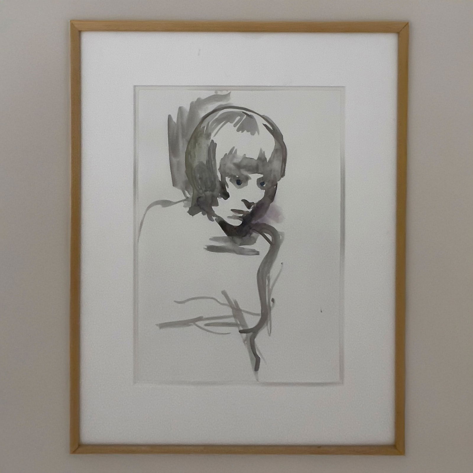 Dirk Bell - Untitled (Blue Eyes) (1 of 2)