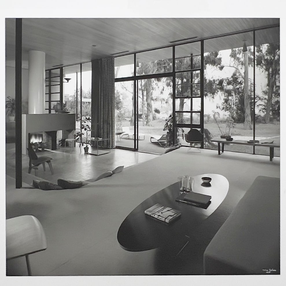 Julius Shulman - Entenza House (Case Study #9): Lot 43 Julius Shulman American (1910-2009) Entenza House (Case Study #9) (1958) gelatin silver print signed lower right sight: 23 1/4 x 29 1/4 inches wood frame with glazing, dimensions: 38 1/4 x 32 1