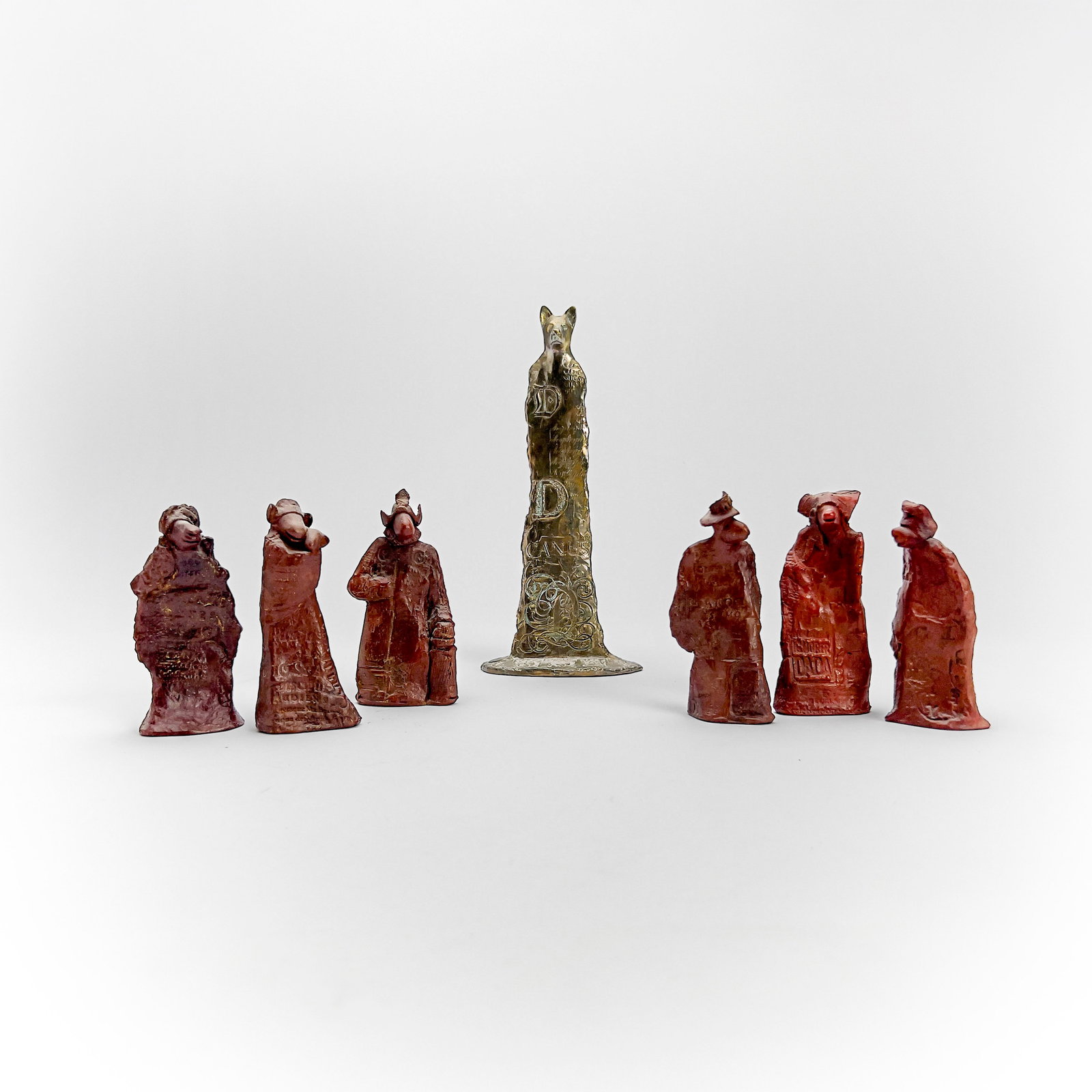 Melissa Zink - Untitles (series of anthropomorphic figures) (1 of 4)