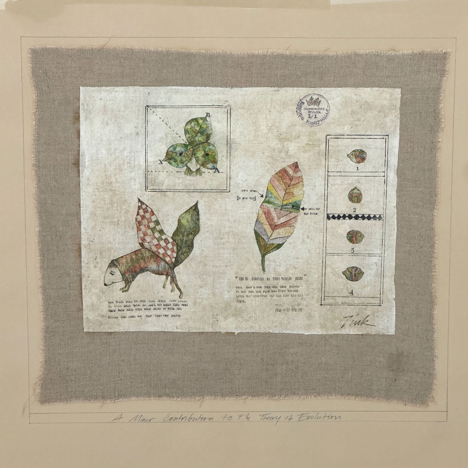 Melissa Zink - A Minor Contribution to the Theory of Evolution (1 of 3)