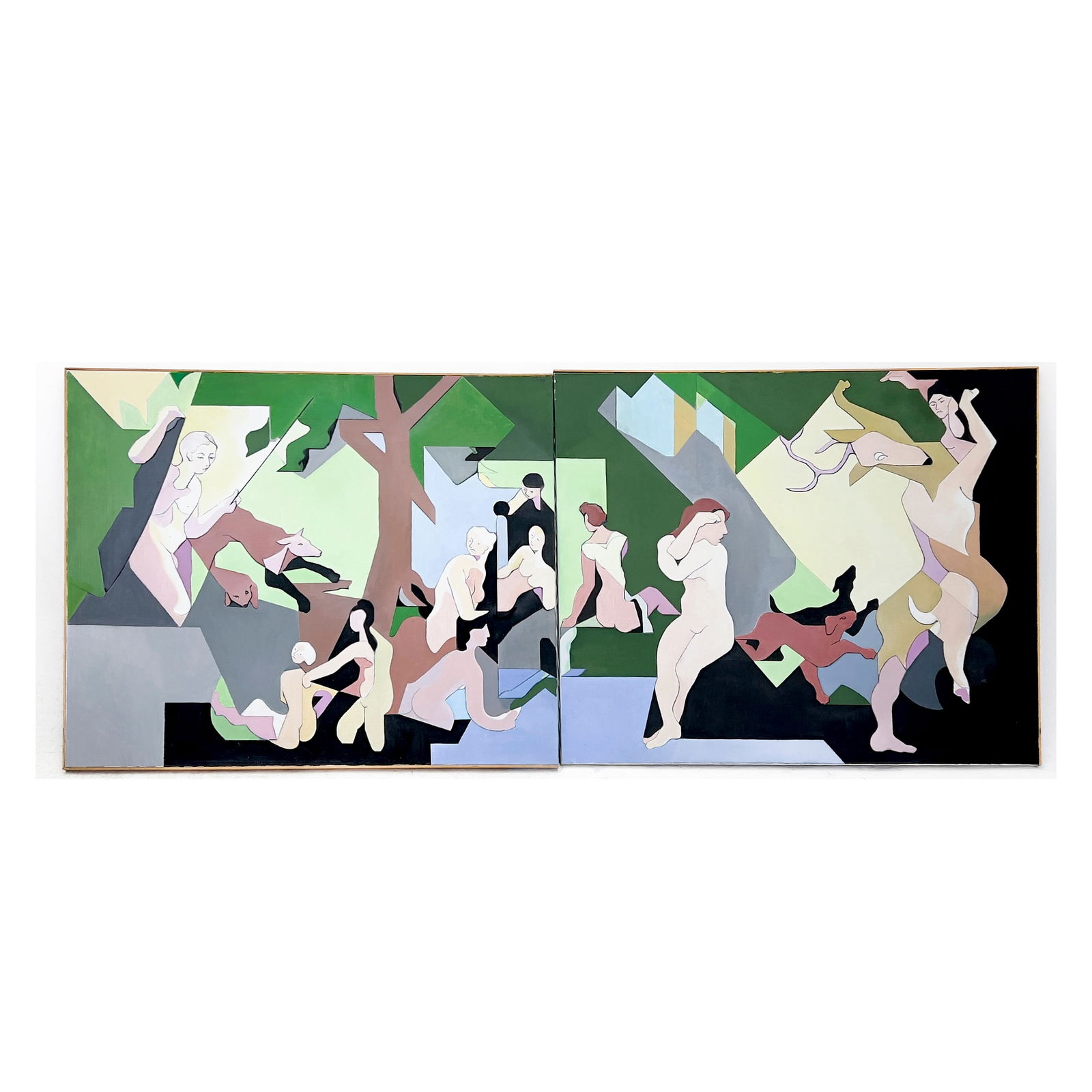 Leonard Alberts - Actaeon and Diana the Revelation Diptych (1 of 3)