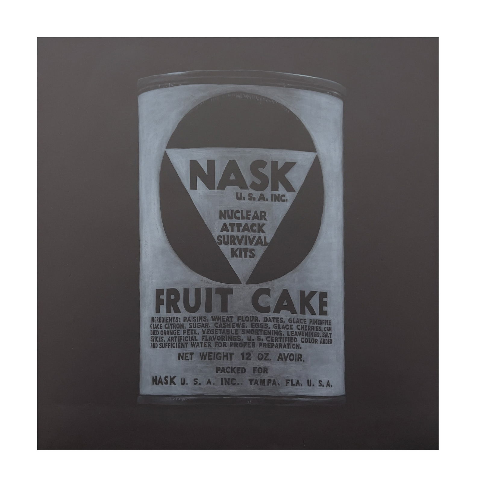 Adam Stennett - Nuclear Attack Survival Fruit Cake (1 of 4)