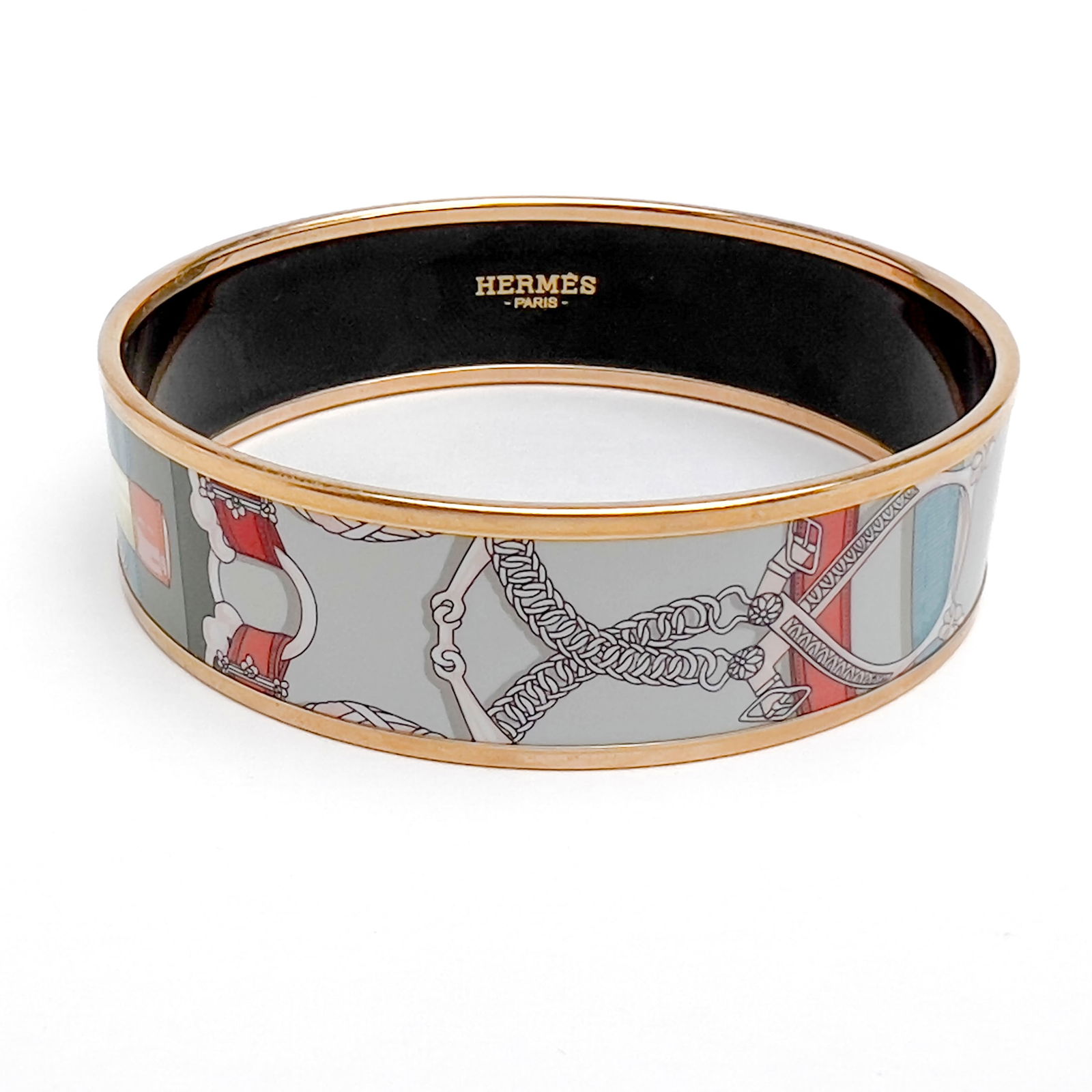 Hermès - Cavaldor Romantique Enamel Bracelet (1 of 3)
