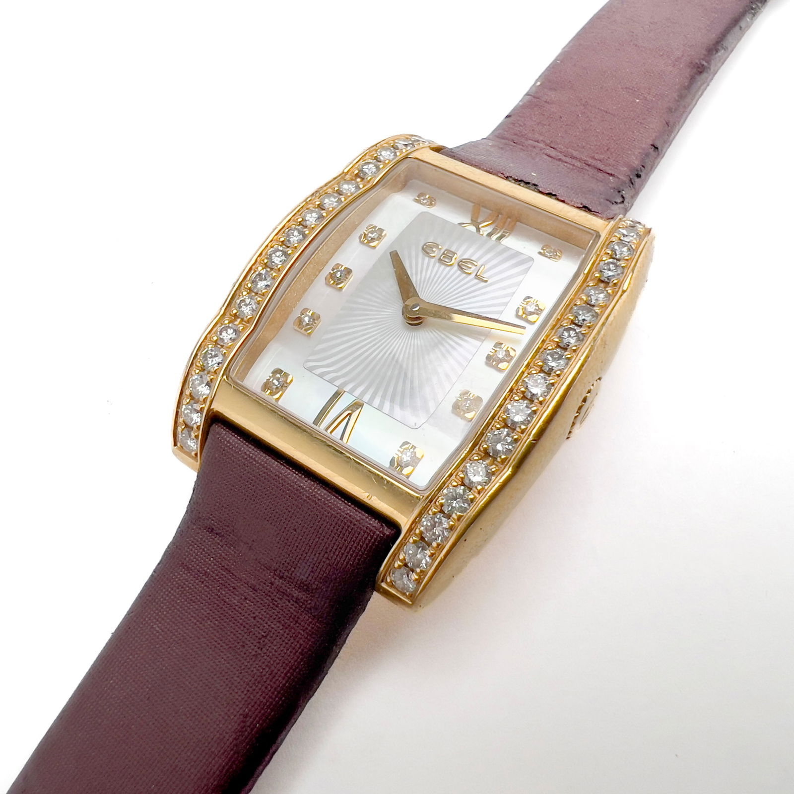 Ebel - Gold and Diamond Bezel Tarawa Watch (1 of 4)