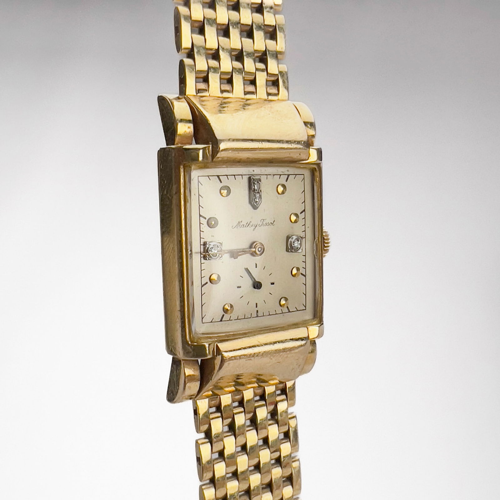 Mathey-Tissot - Gold and Diamond Watch (1 of 3)