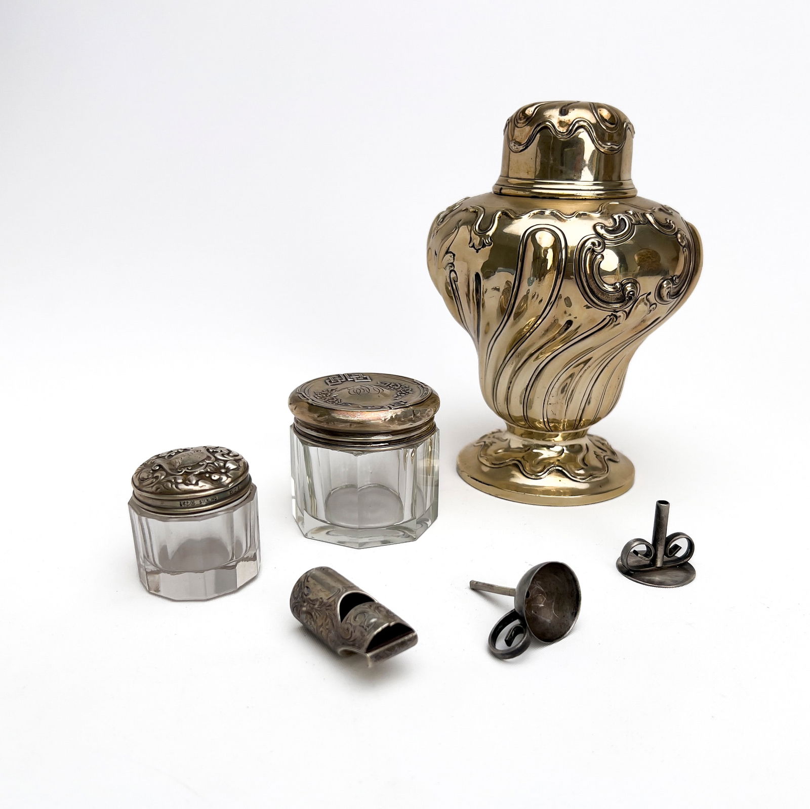 Silver Desk Articles, Group of 6 (1 of 6)