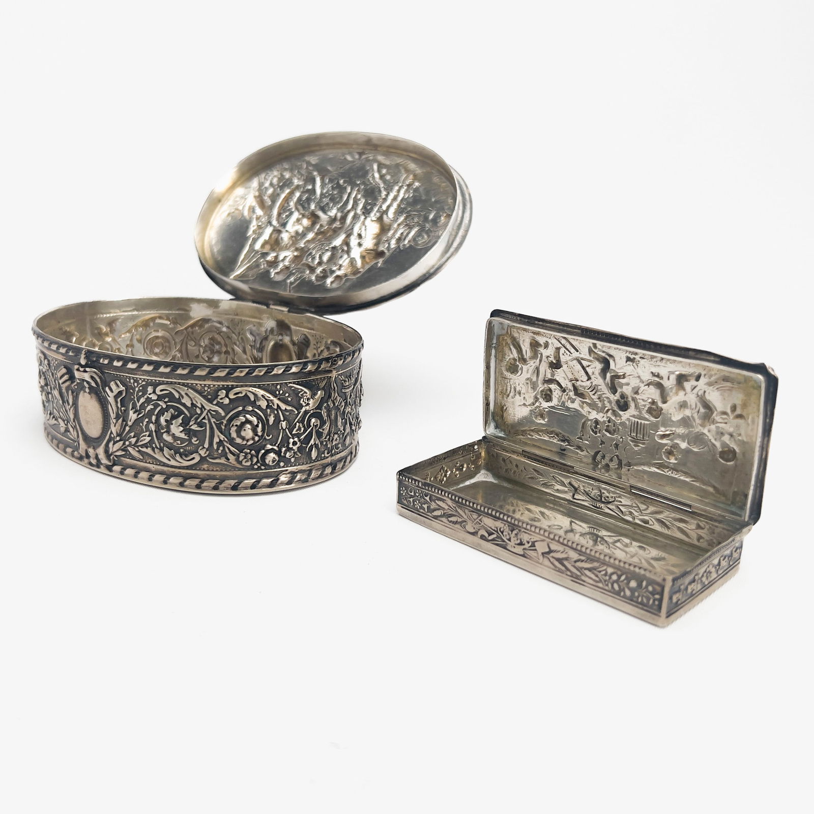 Two German Silver Boxes - 2
