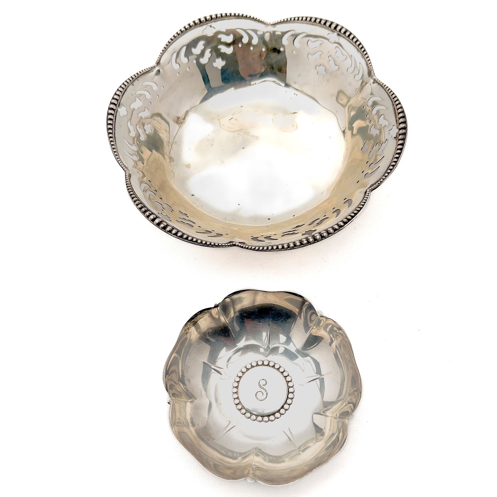 Tiffany & Co. - Two Silver Flower Bowls - 2