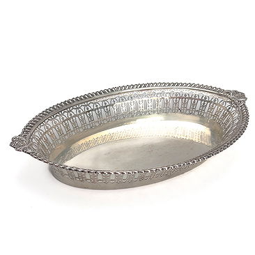 Silver Bread Basket Silver Bread Basket