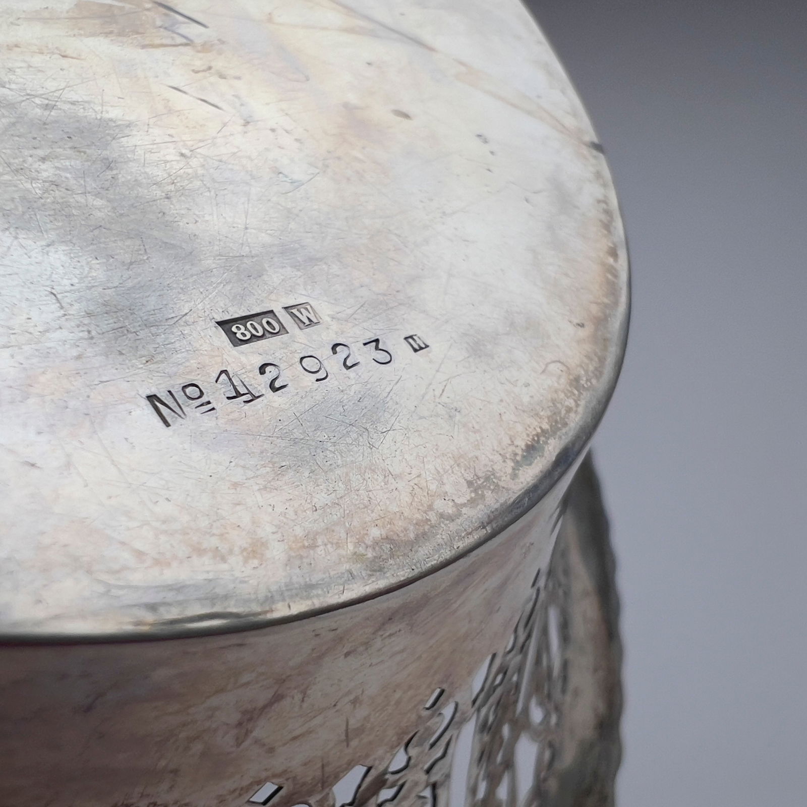 Silver Bread Basket - 4