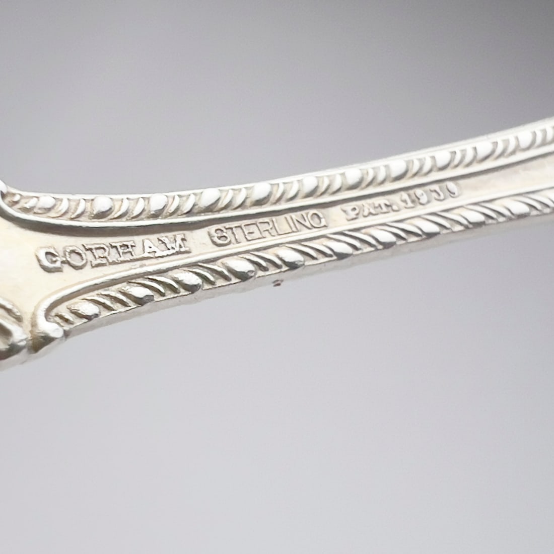 Gorham - English Gadroon Silver Flatware Service for 12 - 3