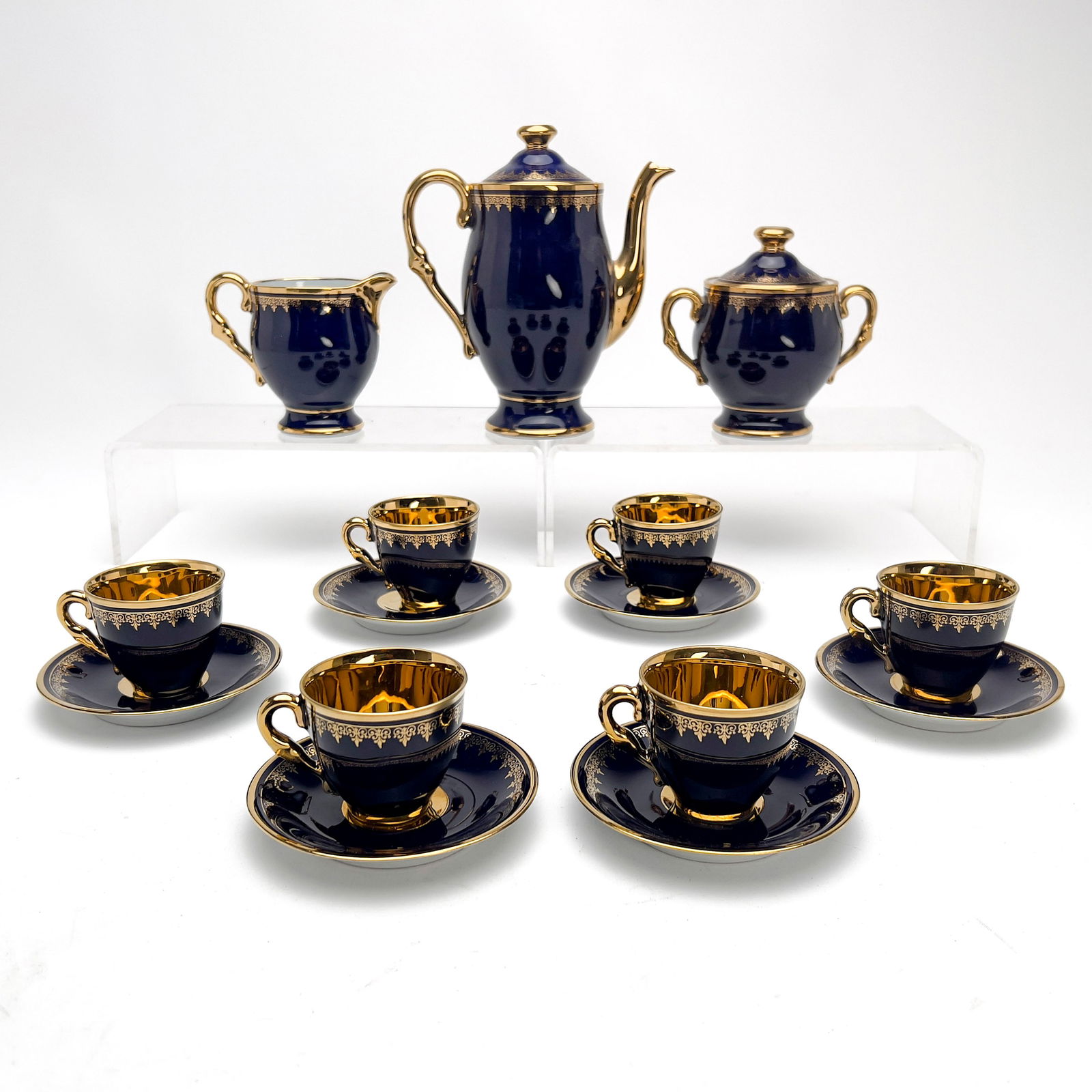 Limoges Demitasse Coffee Service, Set of 15 (1 of 5)