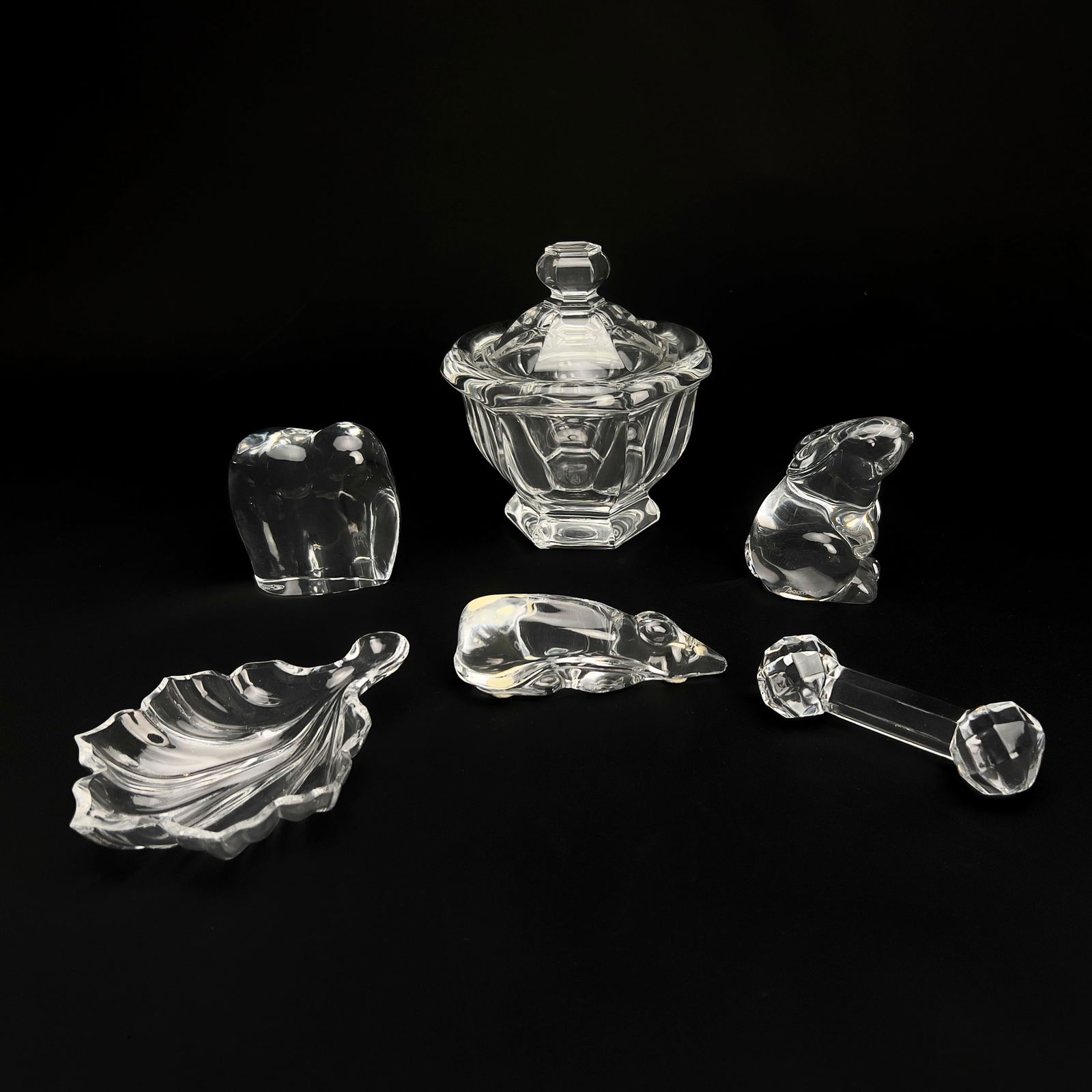 Baccarat - Glass Desktop Accessories, Group of 6 (1 of 4)