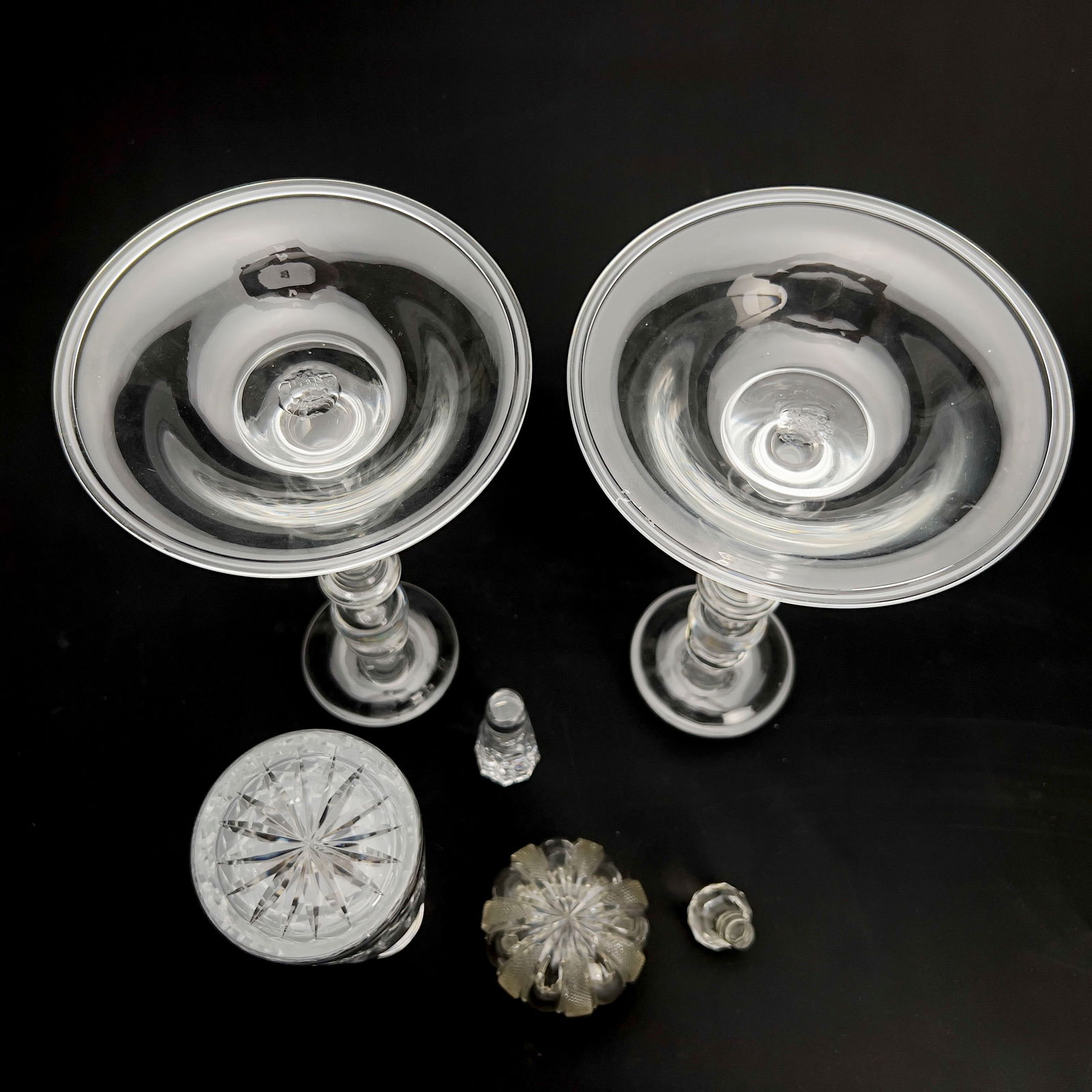 Steuben Candelabras and Other Glass, Group of 5 - 3