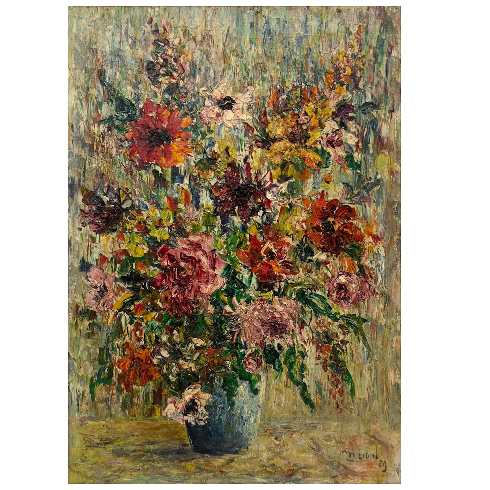 Unknown Artist - Untitled (Flowers) (1 of 4)