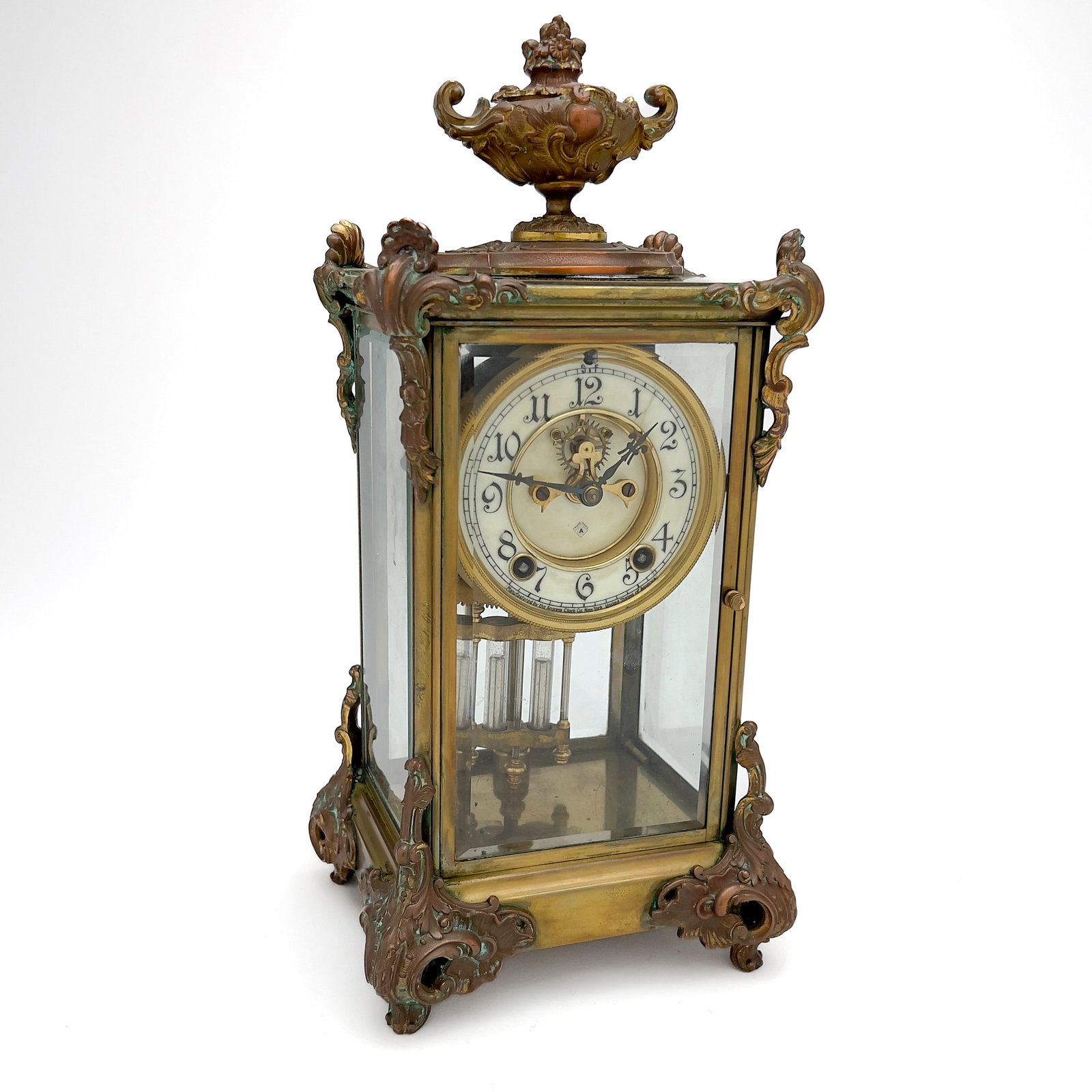 Ansonia Crystal Regulator Clock (1 of 5)