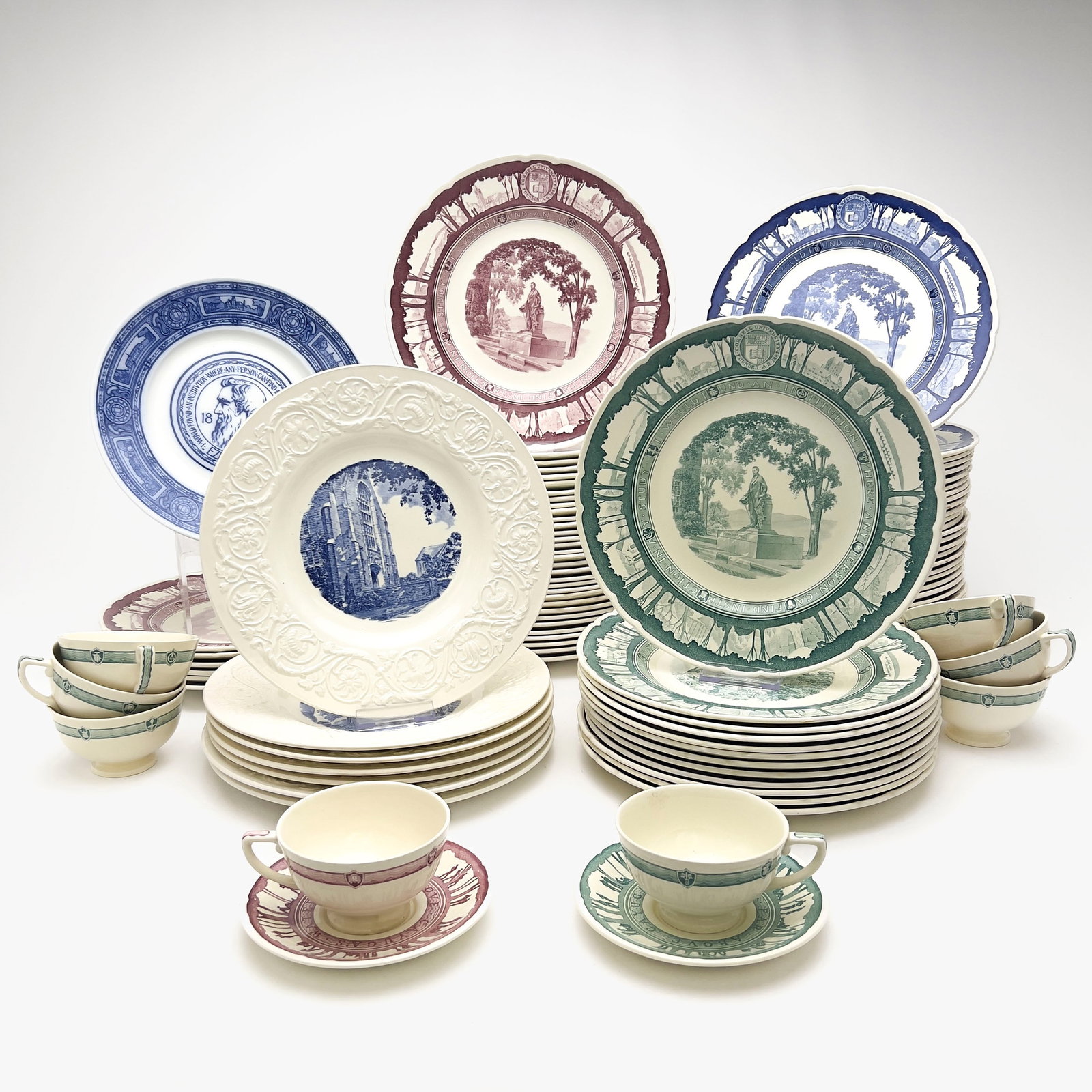 Large Collection of Cornell Wedgwood Plates, 100+ (1 of 7)