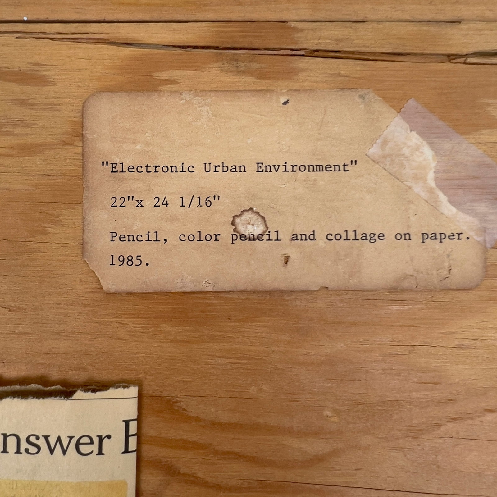 Juan Downey - Electronic Urban Environment - 3