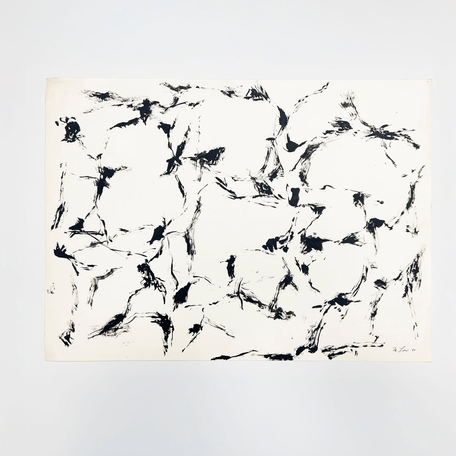 Michael Loew - Untitled (Abstract Composition) (1 of 4)