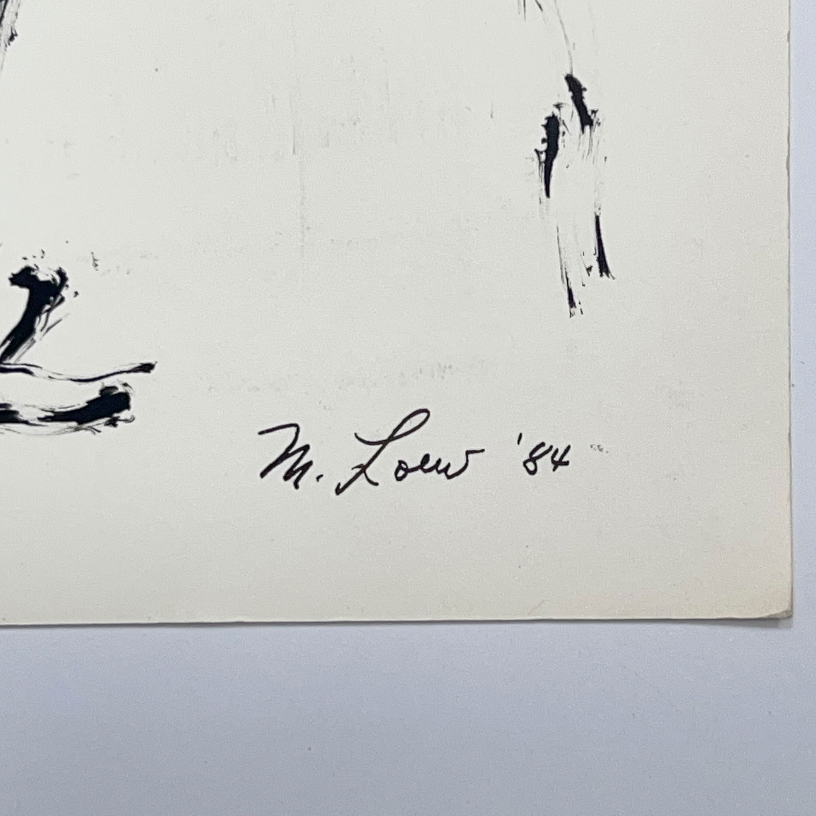 Michael Loew - Untitled (Abstract Composition) - 3