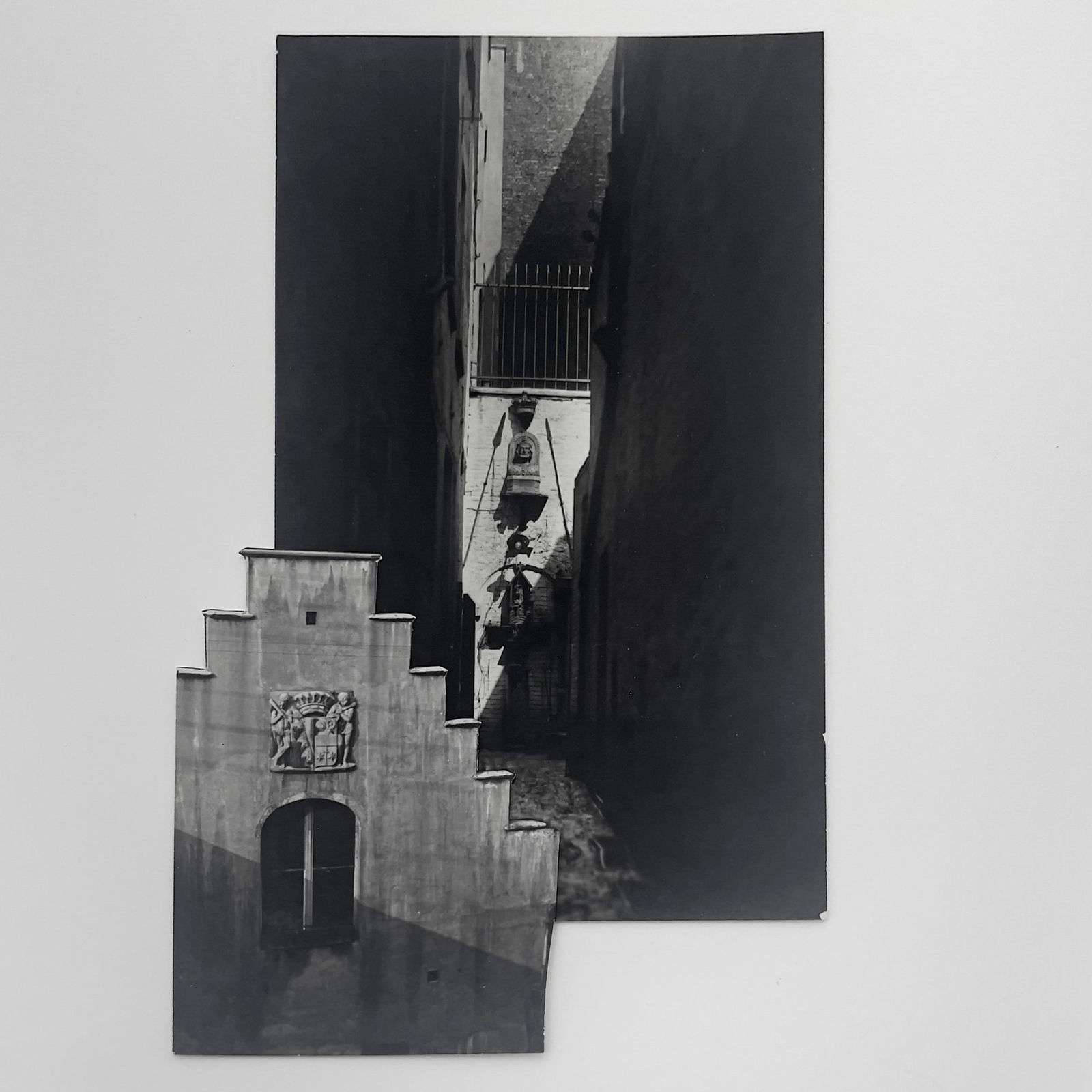 Willy Kessels - Courtyard: Lot 161 Willy Kessels Belgian (1898-1974) Courtyard (1932) photo-collage credit stamp verso 8 1/2 x 6 3/16 inches unframed Provenance: The Eugene and Dorothy Prakapas Estate