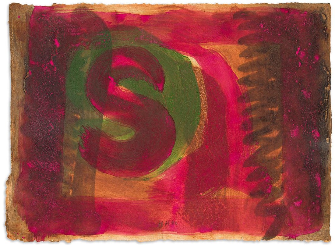 Howard Hodgkin - Red Listening Ear (1 of 1)