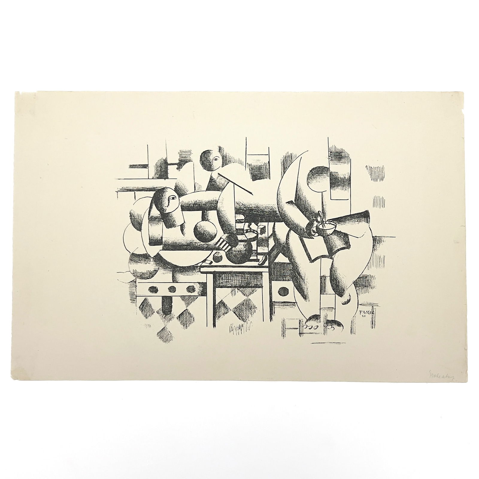 After Fernand Leger - Le Dejeuner (1 of 3)