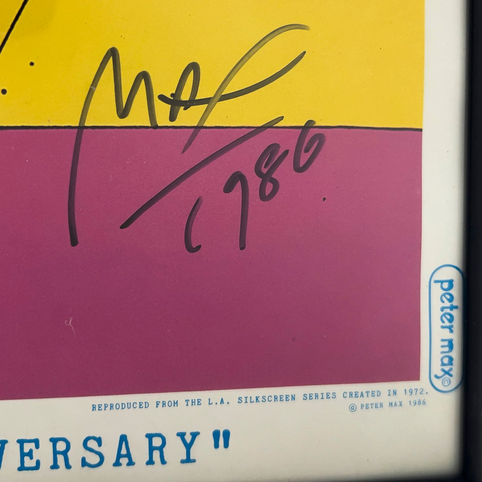 Peter Max - Calhoun School - 2