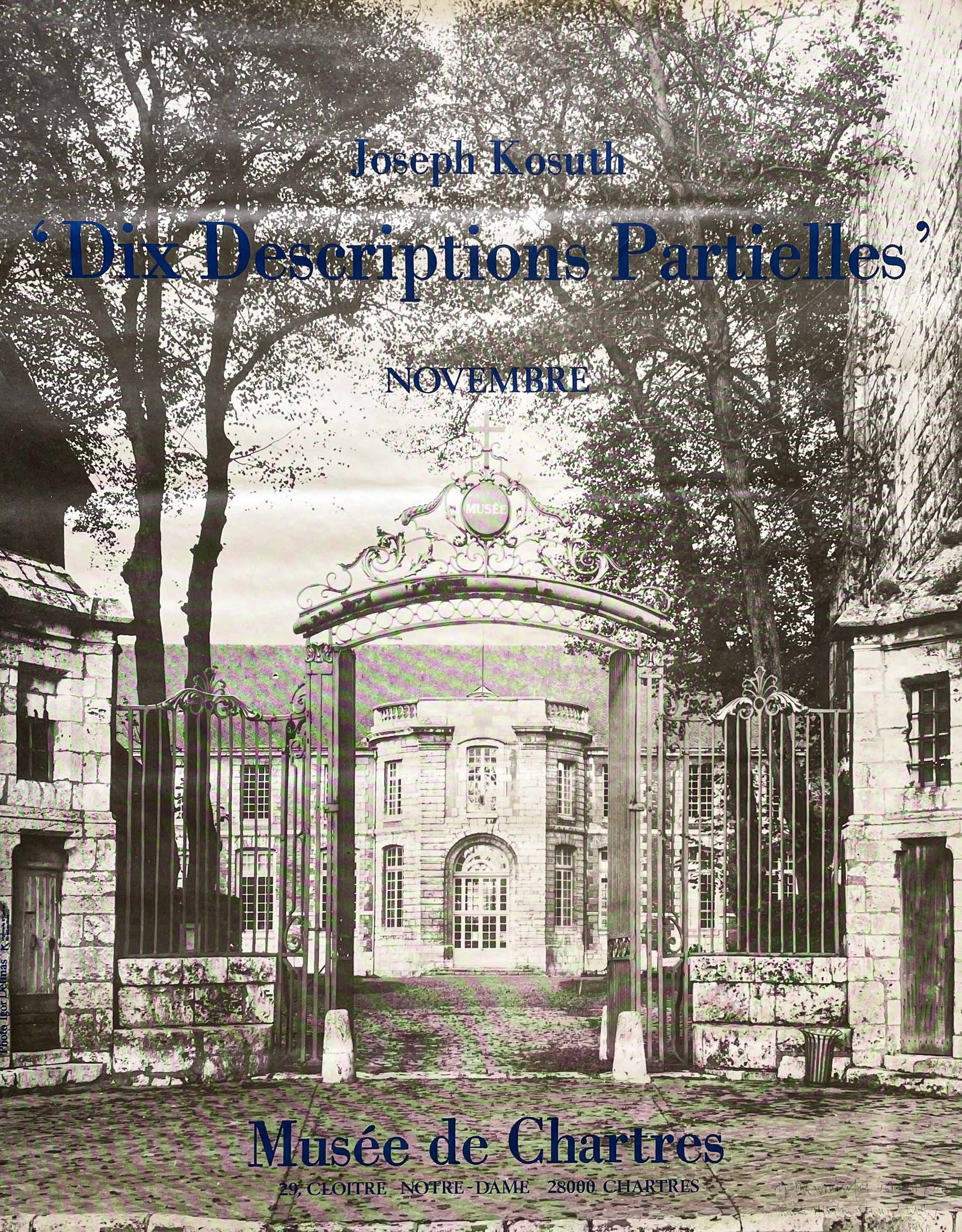 Joseph Kosuth - Signed Exhibition Poster (1 of 5)