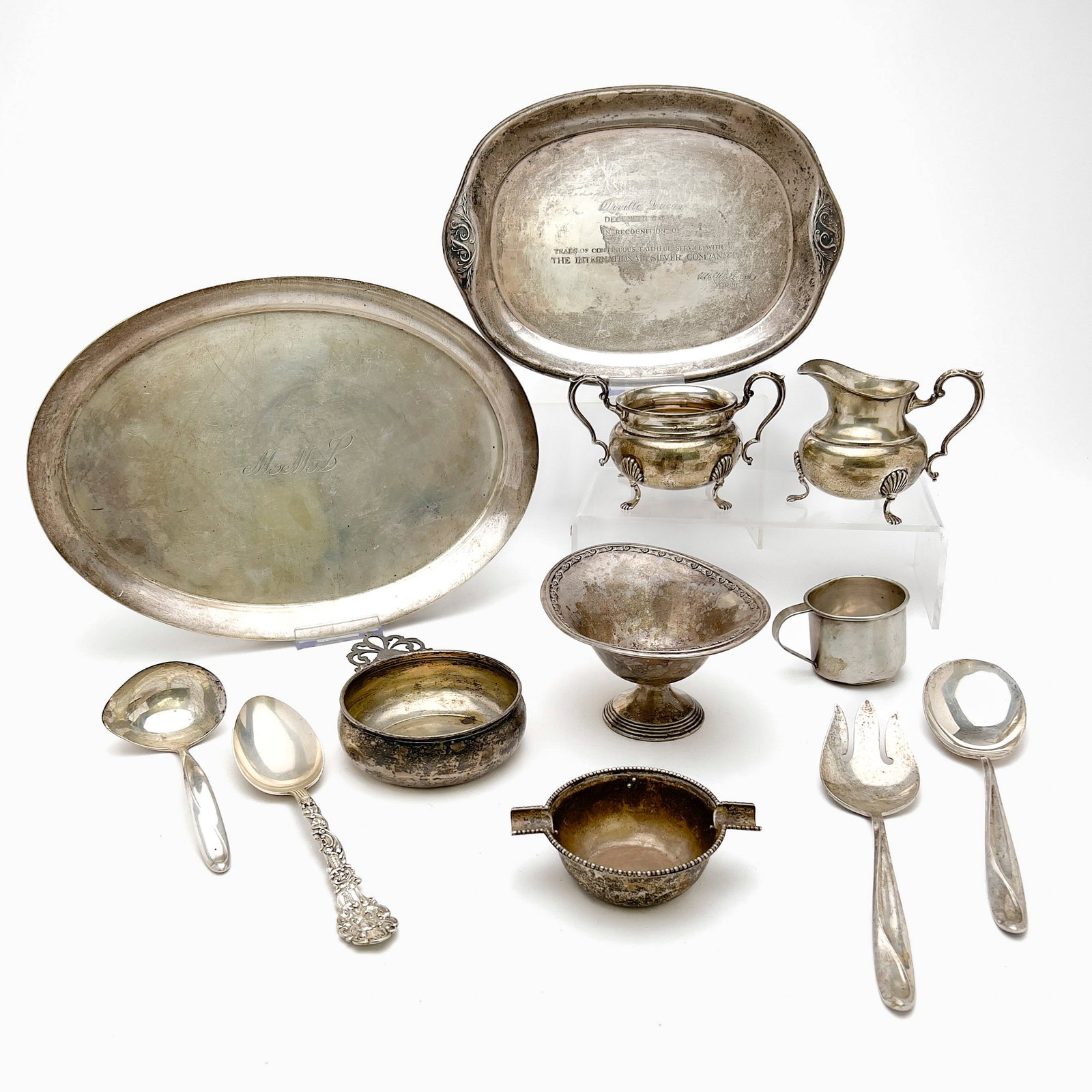 Silver Tableware and Serviceware Group (1 of 7)