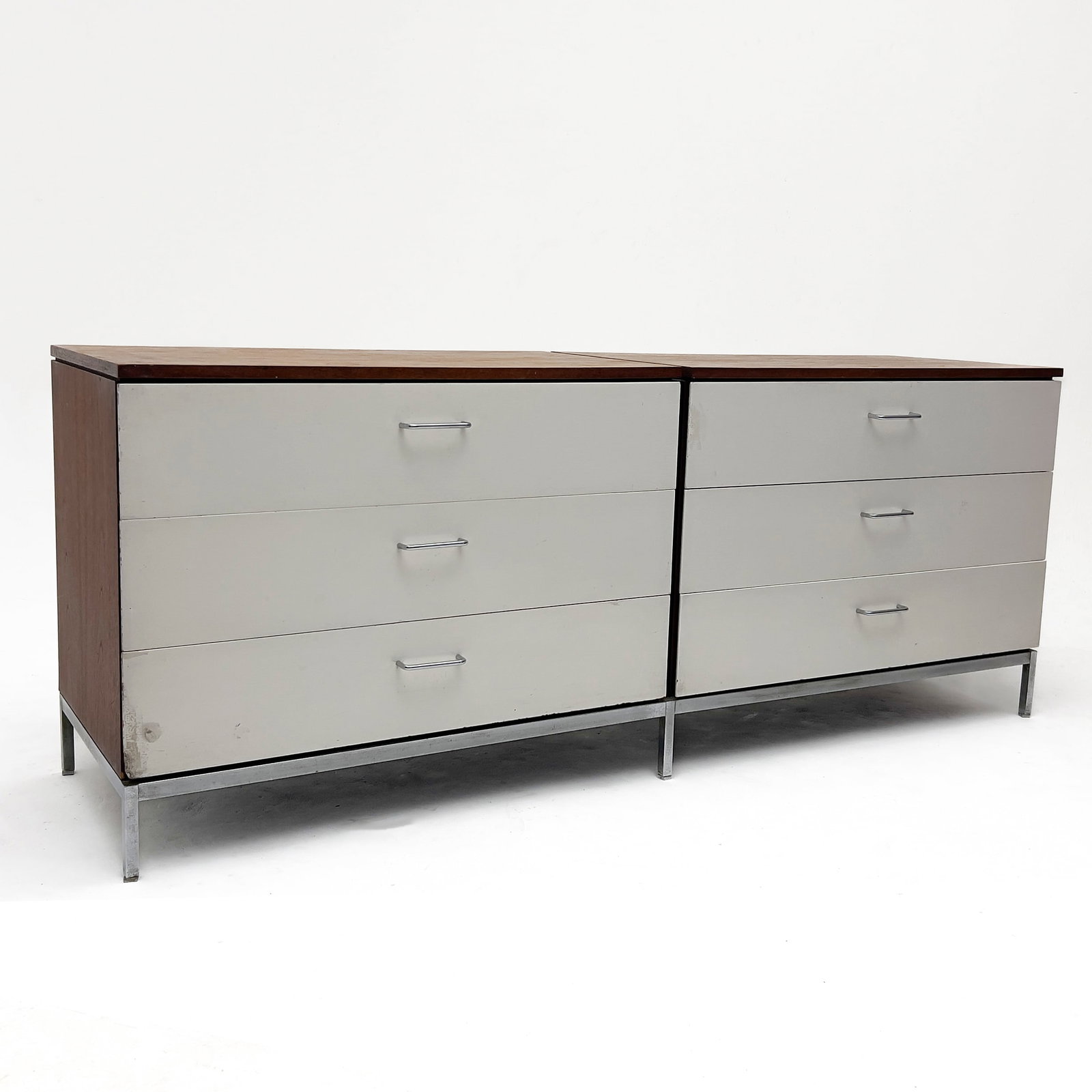 Florence Knoll - Six Drawer Double Dresser for Knoll (1 of 6)