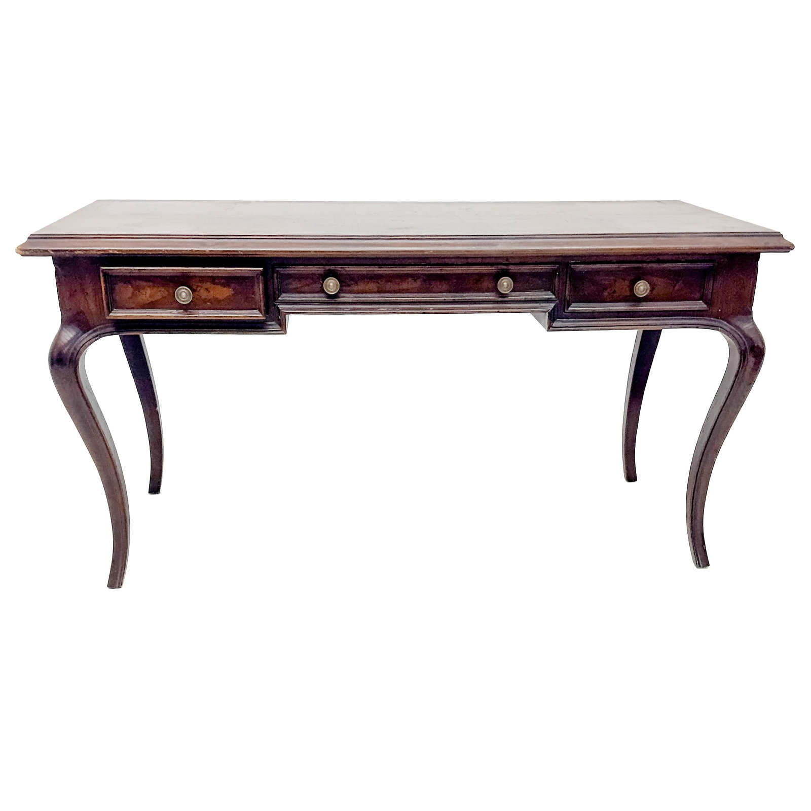 A Henredon \”Four Centuries\” Collection French Provincial Style Walnut Writing Desk: Lot 67 A Henredon \”Four Centuries\” Collection French Provincial Style Walnut Writing Desk (20th Century) Walnut and burl veneers, mixed hardwoods, brass hardware 30 x 59 1/2 x 26 3/4 inc