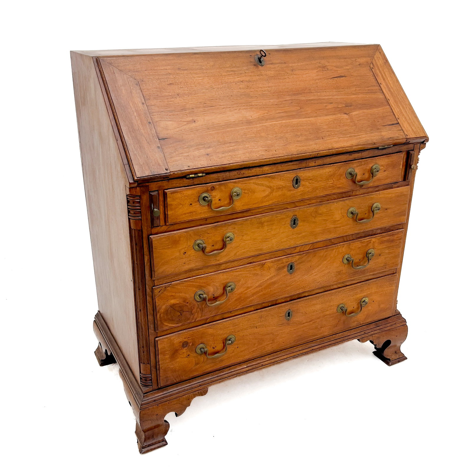 American Chippendale Slant Front Desk (1 of 6)