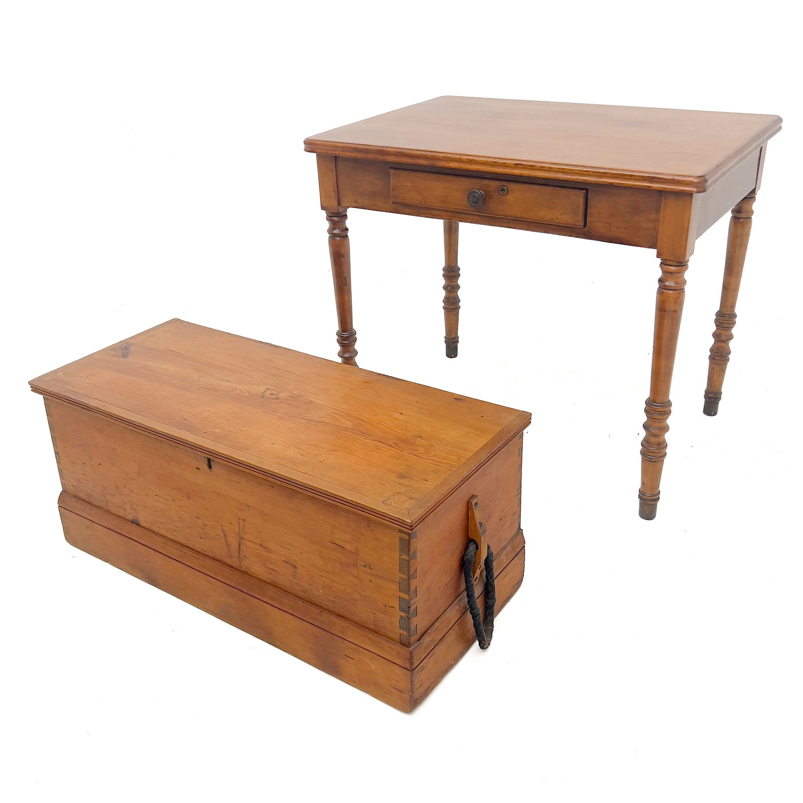 American Work Table And Blanket Chest (1 of 2)