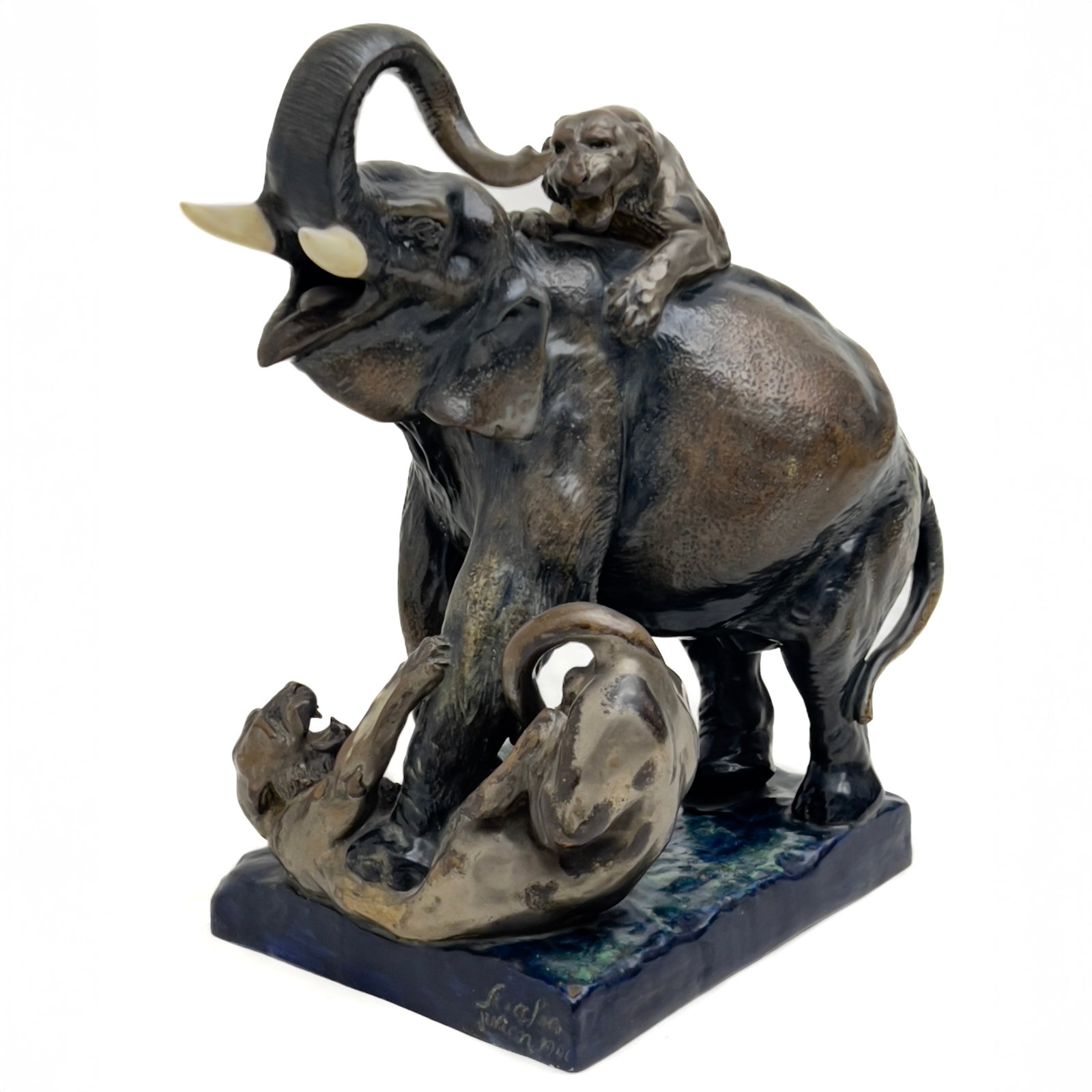Arthur Strasser - The Invincible (Elephant and Lions Group) (1 of 10)