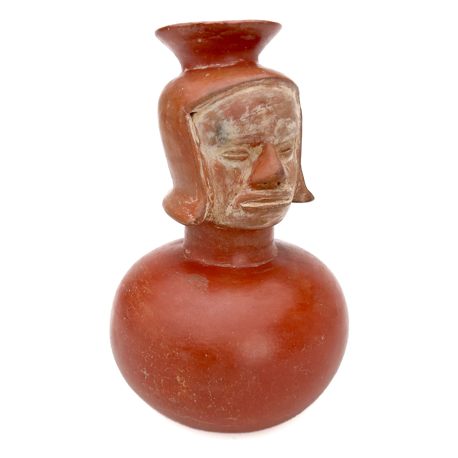 Pre-Columbian Colima Redware Effigy Vessel (1 of 4)