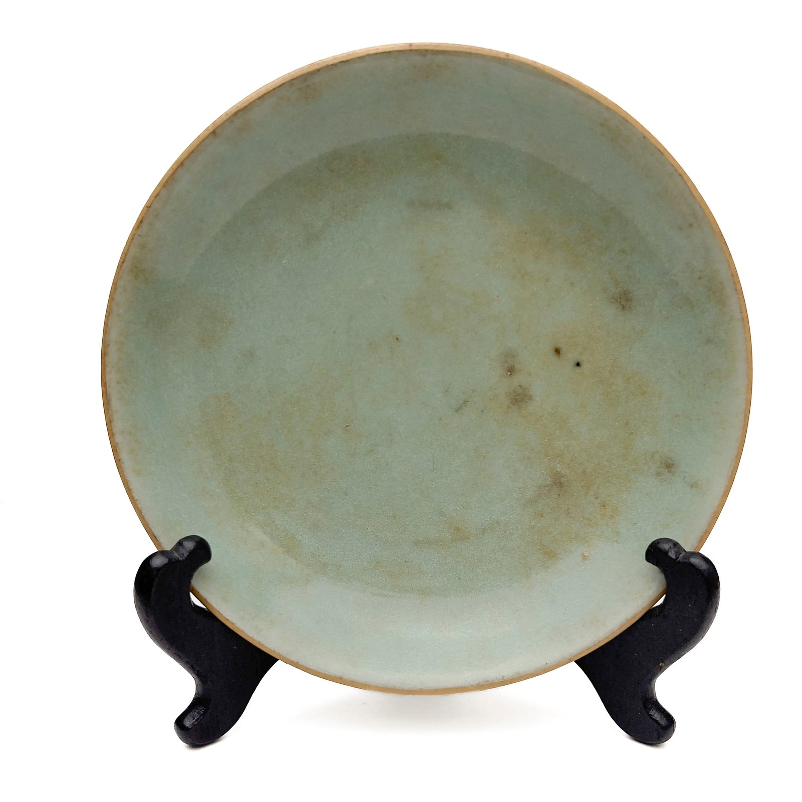 A Chinese Celadon Glazed Porcelain Dish (1 of 3)