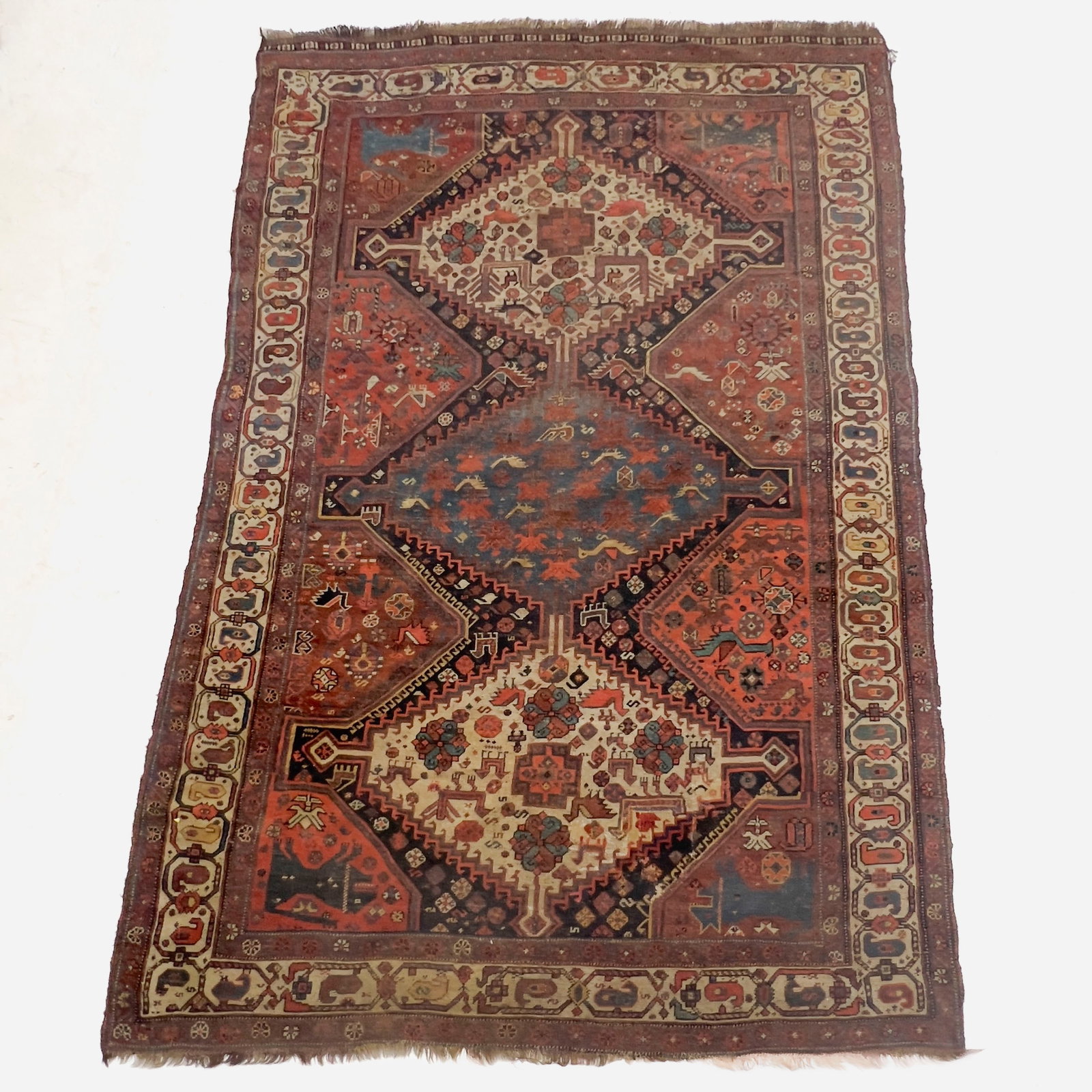 Antique Persian Qashqai Rug (1 of 3)