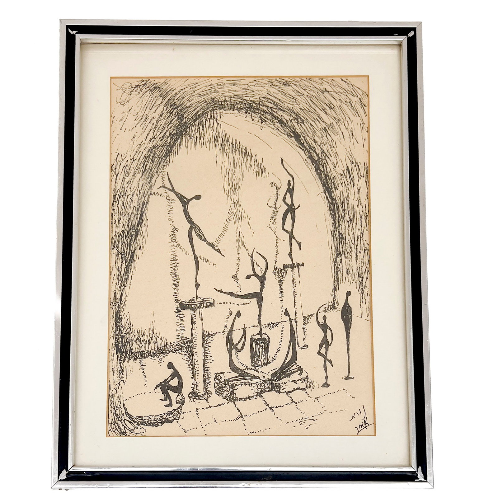 Unknown Artist - Gallery Scene (1 of 2)