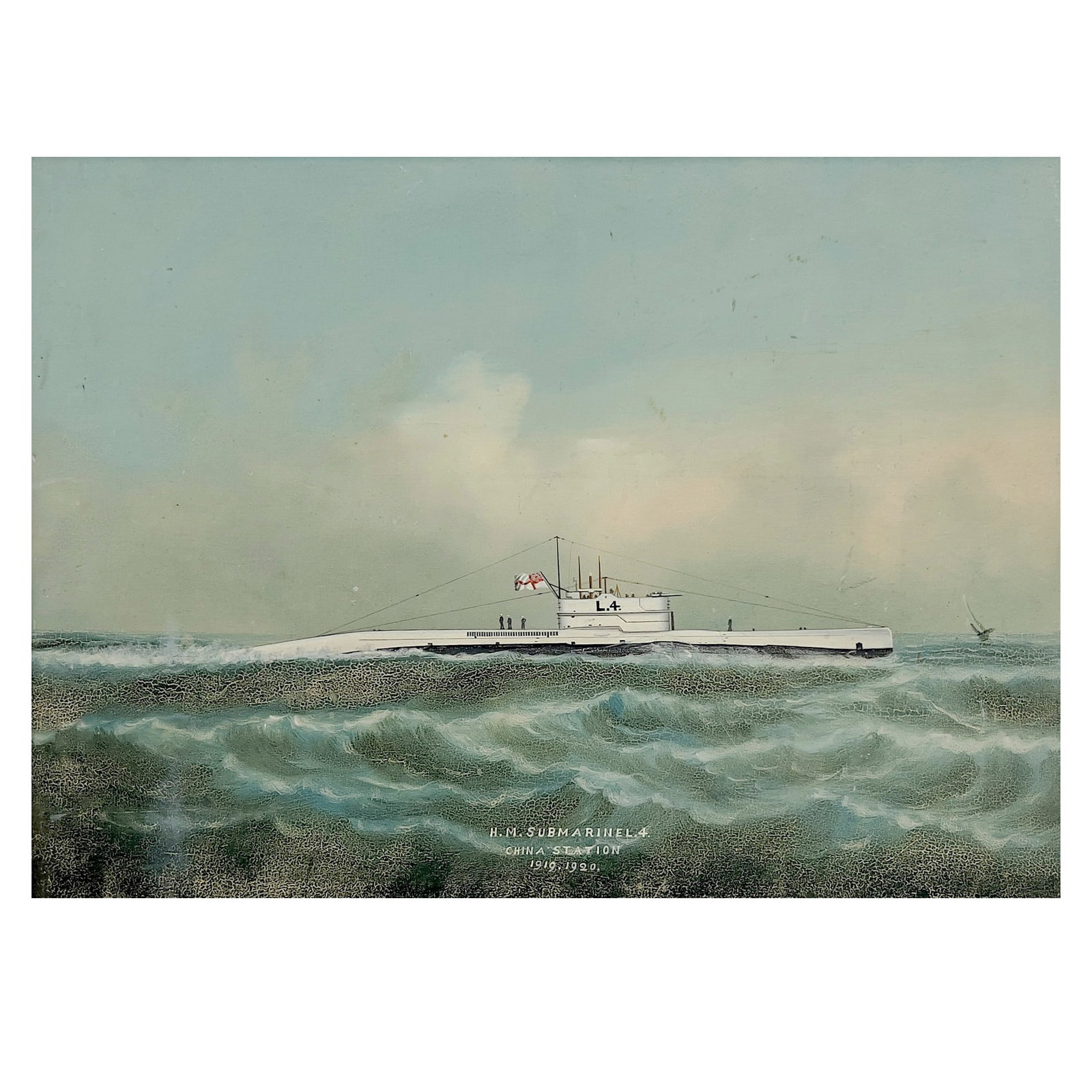 Unknown Artist - HMS Submarine L. 4 (1 of 4)