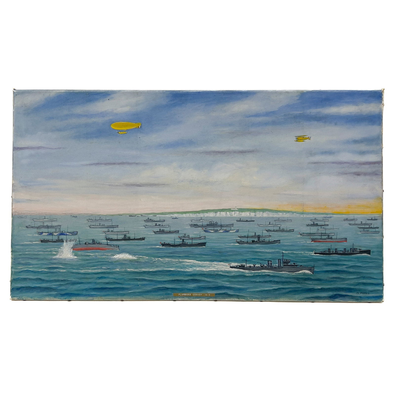 Unknown Artist - Flamboro Convoy, 1918 (1 of 4)
